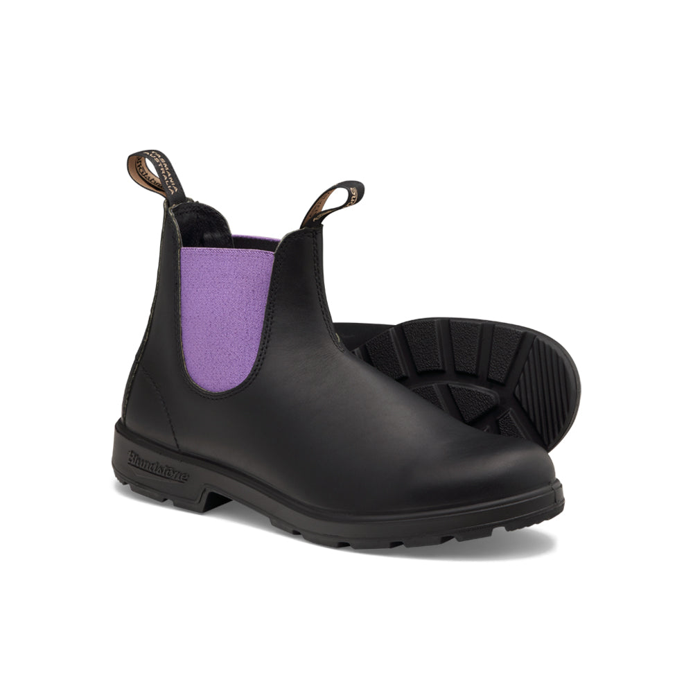 Blundstone 2303 - Original Black Chelsea with Lavender Elastic