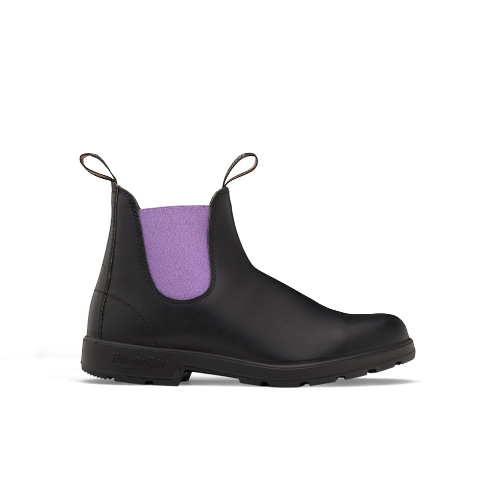 Blundstone 2303 - Original Black Chelsea with Lavender Elastic