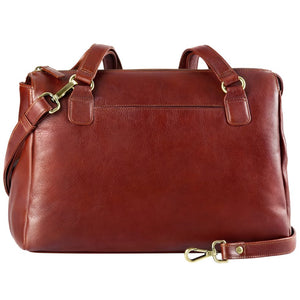 Derek Alexander BR-8094 BRISTOL Three Compartment Crossbody/Handbag