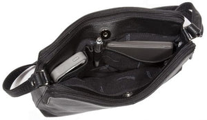 Derek Alexander OB-9505 CIERRA- Double Zip Handbag