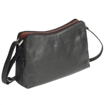 Derek Alexander OB-9505 CIERRA- Double Zip Handbag