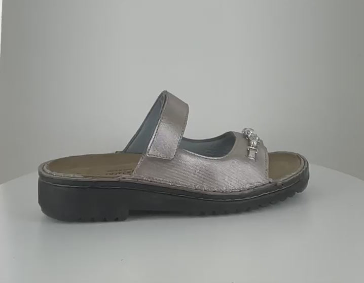 Naot on sale silver sandals