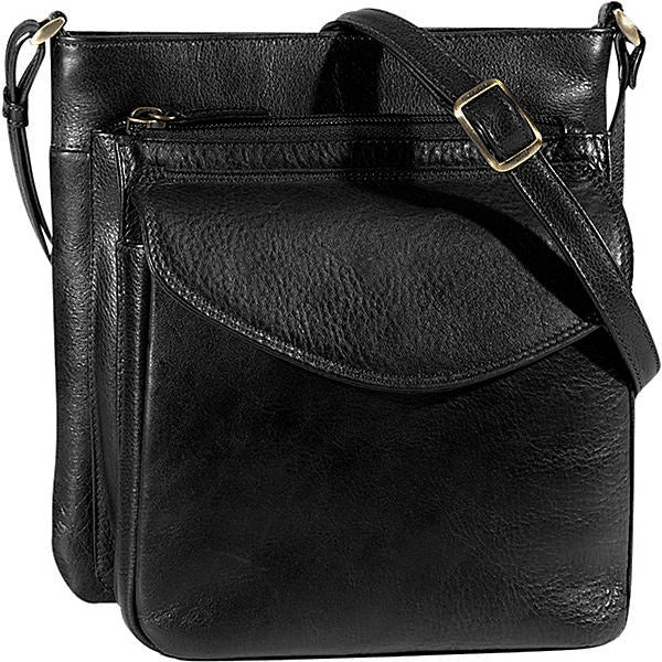 Derek Alexander BR-8028 MEDIUM SIZED CROSSBODY WITH POUCH POCKET