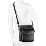 Load image into Gallery viewer, Derek Alexander BR-8028 MEDIUM SIZED CROSSBODY WITH POUCH POCKET
