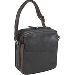 Load image into Gallery viewer, Derek Alexander OB-9583 TOP ZIP W/ REAR ORGANIZER, BK/BRANDY
