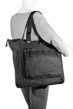 Load image into Gallery viewer, Derek Alexander PW-20110 Nylon Large Zip Shopper Bag
